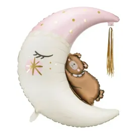 balon-foliowy-roz-spiacy-mis-niedzwiadek-na-ksiezycu-na-chrzest-roczek-98cm