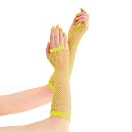 rekawiczki-z-siatki-bez-palcow-neonowe-zolte-24cm