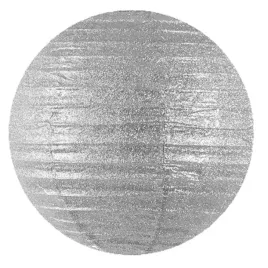 lampion-okragly-kula-papierowy-srebrny-blyszczacy-dekoracja-wiszaca-45cm