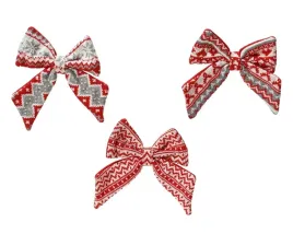 czerwone-szare-kokardki-na-boze-narodzenie-16-cm