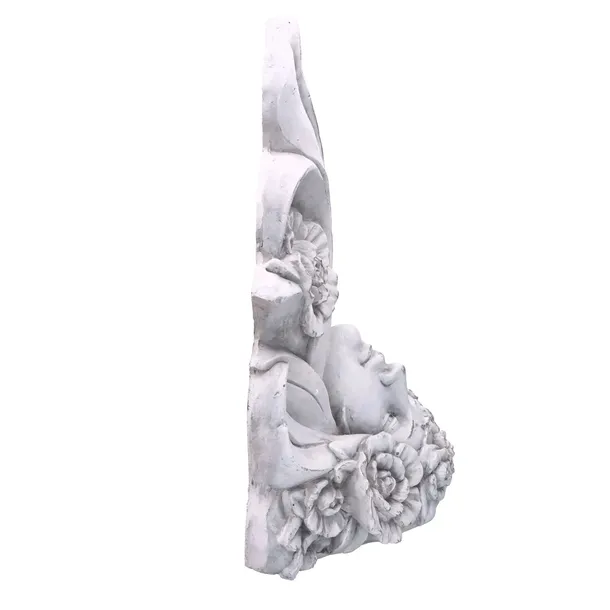dekoracja-scienna-do-ogrodu-plaskorzezba-na-taras-kobieta-52cm-material-tworzywo-sztuczne