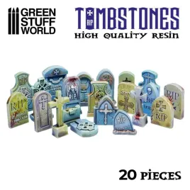 gravestones-resin-set-nagrobki-20-szt