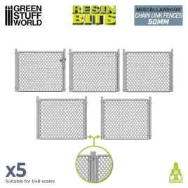 3d-printed-set-chain-link-fences-50mm-ogrodzenie-5-szt