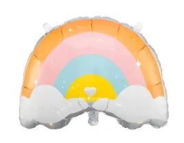 balon-foliowy-na-hel-tecza-z-chmurkami-pastelowa
