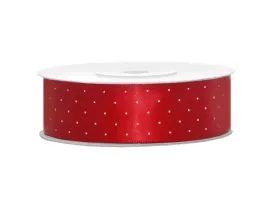 wstazka-tasma-satynowa-czerwona-kropki-25mm-x-25m