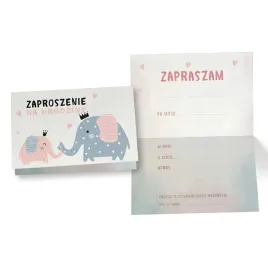 zaproszenia-urodzinowe-biale-slonie-sloniki-na-urodziny-dziecka-5szt
