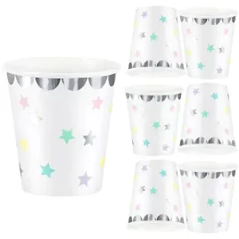 kubki-kubeczki-papierowe-biale-kolorowe-gwiazdki-srebrne-180ml-6szt