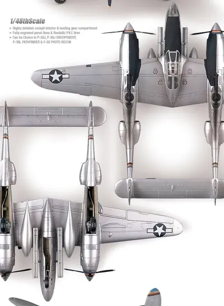 academy-12282-p-38-e-j-l-lighting-1-48-okres-ii-wojna-swiatowa