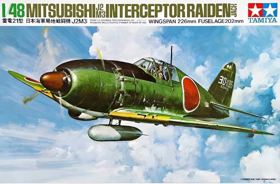 1-48-tamiya-61018-mitsubishi-j2m3-interceptor-raiden-jack-marka-tamiya