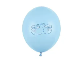 balony-lateksowe-niebieskie-buciki-dzieciece