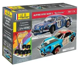 heller-85745-starter-set-2-modele-alpine-a110-1600s-berlinette-1-24