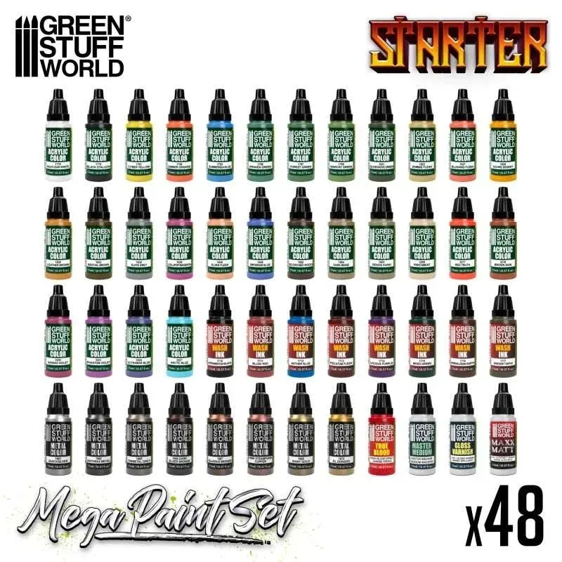 green-stuff-starter-mega-paint-set-48-x-17ml-stan-nowy