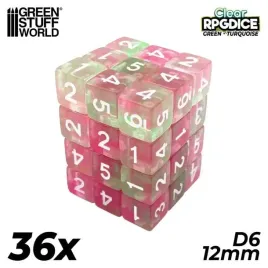 kostki-rpg-k6-36-szt-12mm-clear-pink
