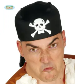 chustka-pirata-czarna-z-biala-czaszka-ozdobna