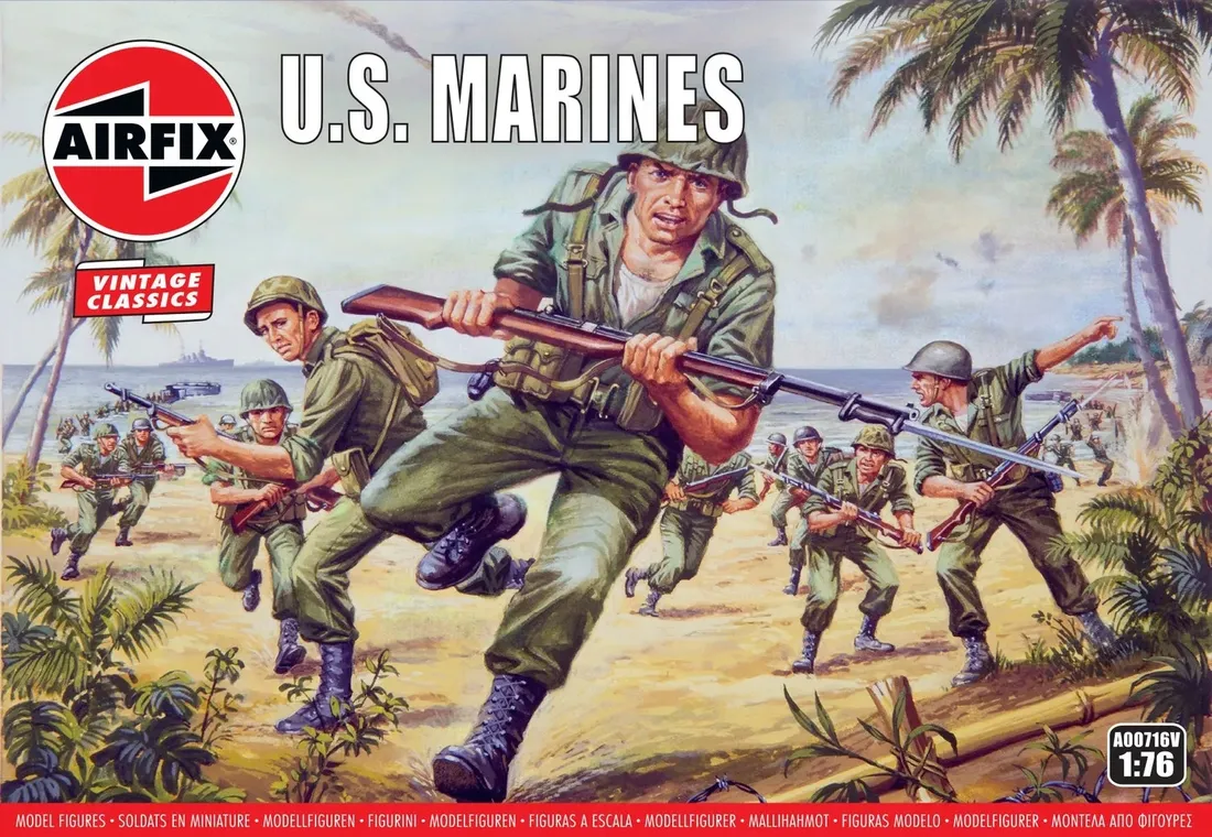 airfix-00716v-us-marines-1-76-material-tworzywo-sztuczne
