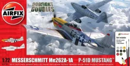 airfix-50183-gift-set-messerschmitt-me262-p-51d-mustang-1-72