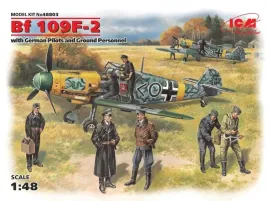 bf-109f-2-with-german-pilots-and-ground-personnel-1-48