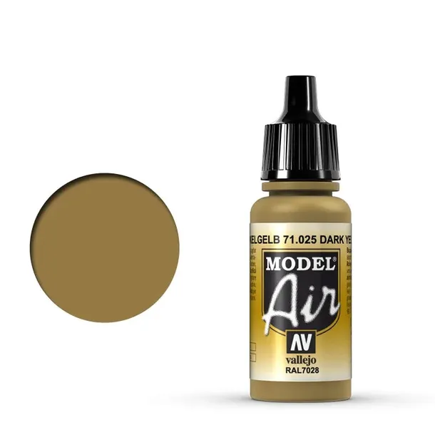 vallejo-71025-model-air-18ml-dark-yellow-pojemnosc-17-ml