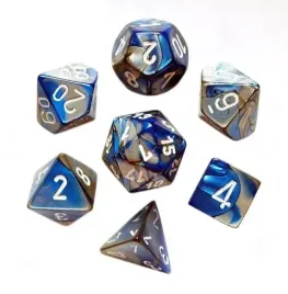 kosci-rpg-7-szt-chessex-gemini-blue-steel-w-white