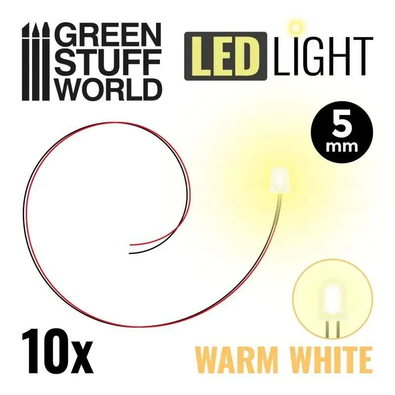 cieple-biale-swiatla-led-5mm-stan-nowy