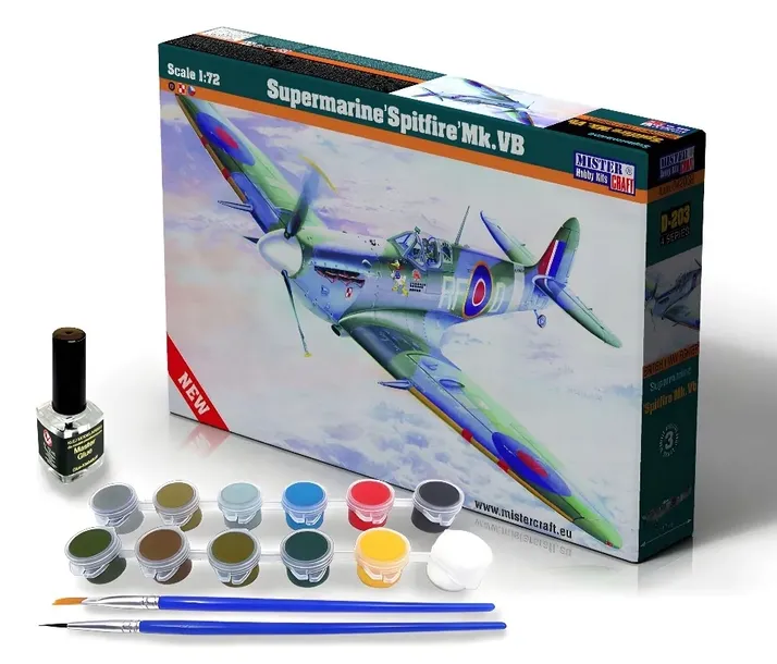 spitfire-mk-vb-1-72-farbki-2-pedzelki-klej