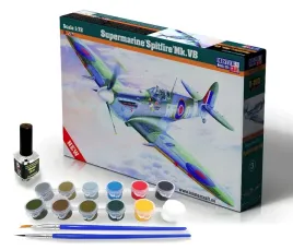 spitfire-mk-vb-1-72-farbki-2-pedzelki-klej