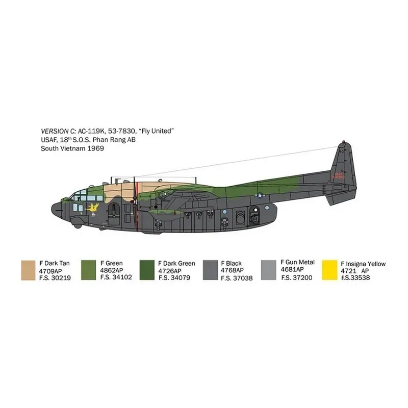1-72-flying-gunsip-ac-119k-stinger-marka-italeri