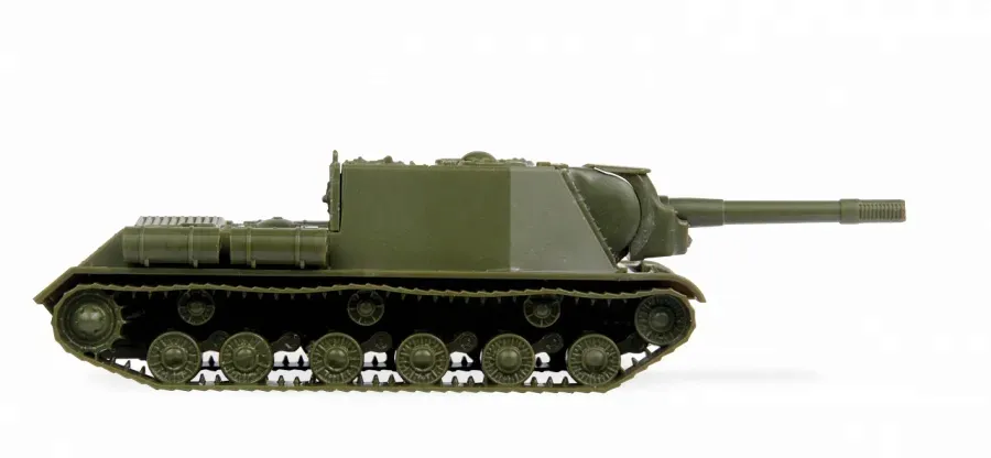 1-100-soviet-self-propeed-gun-isu-152-marka-zvezda