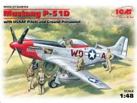 mustang-p-51d-with-usaaf-pilots-and-ground-personnel-1-48