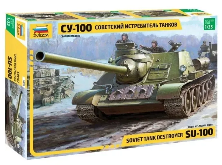 1-35-soviet-tank-destroyer-su-100-marka-zvezda