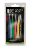 green-stuff-scratch-brush-set-pedzelki-5-szt