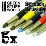 green-stuff-scratch-brush-set-pedzelki-5-szt-stan-nowy