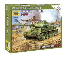1-100-soviet-medium-tank-t-34-85