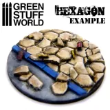 green-stuff-rolling-pin-hexagons-walek-heksy-stan-opakowania-oryginalne