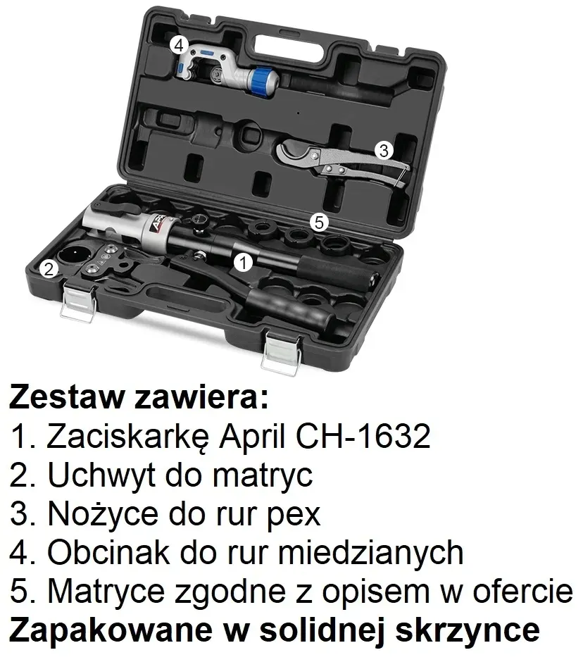 zaciskarka-prasa-hydrauliczna-kabli-stal-miedz-pex-april-ch-1632-stan-nowy