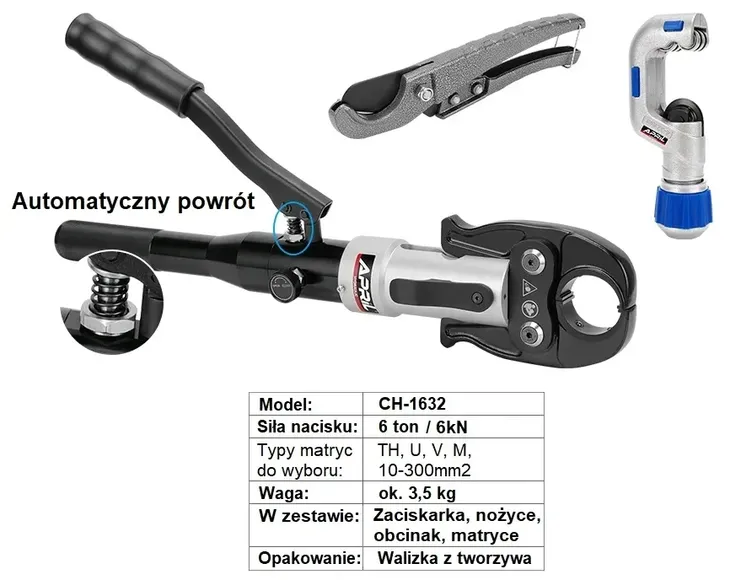 zaciskarka-prasa-hydrauliczna-kabli-miedz-rur-pex-april-ch-1632-zasilanie-reczne