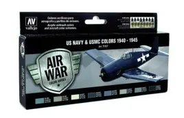 vallejo-71157-zestaw-model-air-war-wwii-usn