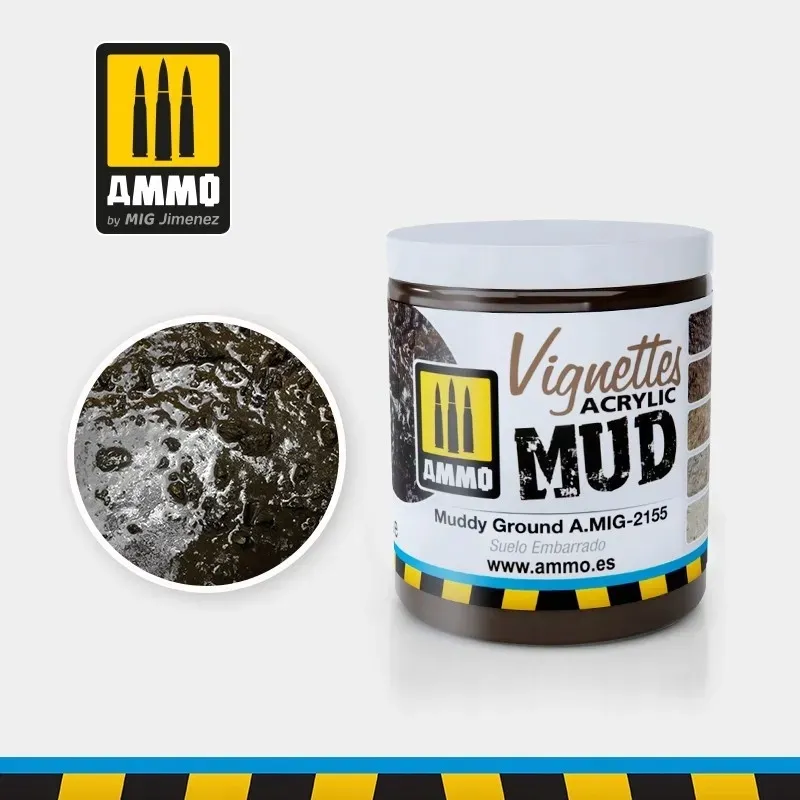 ammo-mig-2155-texture-muddy-ground-100ml-stan-nowy