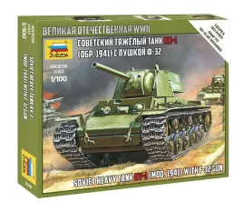 1-100-soviet-tank-kv-1-with-f-32-gun