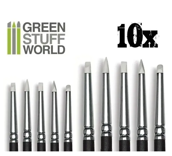 green-stuff-pedzle-silikonowe-size-0-2-white-stan-nowy