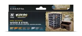 vallejo-80256-wizkids-zestaw-8-farb-wood-and-steel