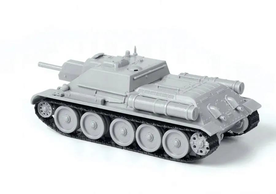 1-72-su-122-soviet-self-propelled-gun-marka-zvezda