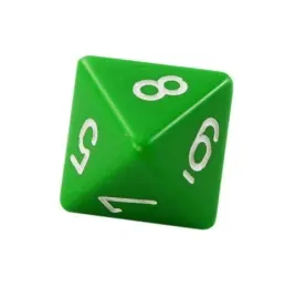kosc-rpg-k8-kostka-do-gry-zielona