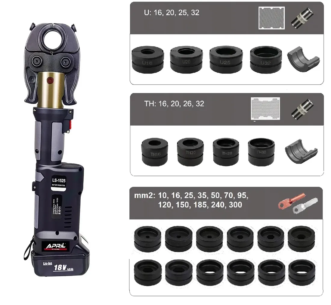 zaciskarka-do-rur-praska-hydrauliczna-akumulatorowa-18v-elektryczna-cegowa-stan-nowy