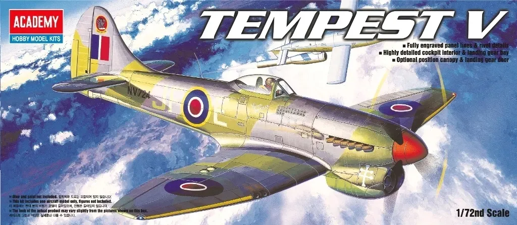 academy-12466-hawker-tempest-v-1-72-marka-academy