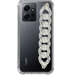 etui-do-xiaomi-redmi-note-12-4g-antishock-przezroczysty-case-szary-pasek