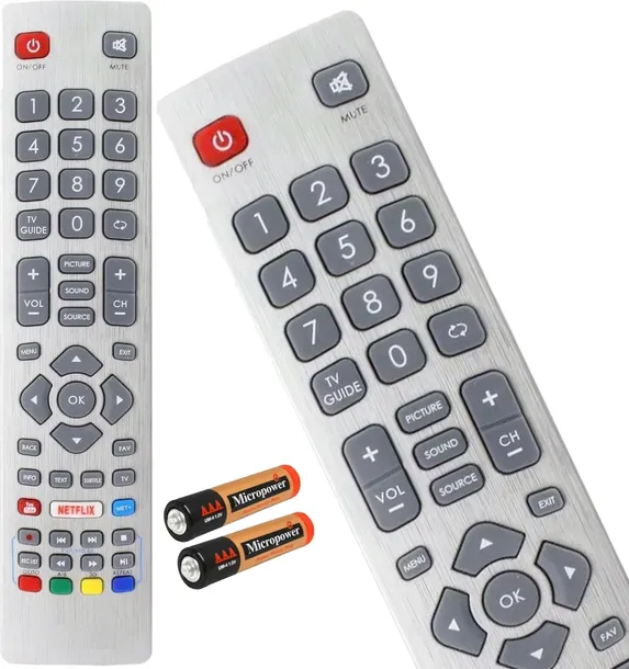 PILOT DO TELEWIZORÓW SHARP AQUOS NETFLIX YOUTUBE BATERIE GRATIS