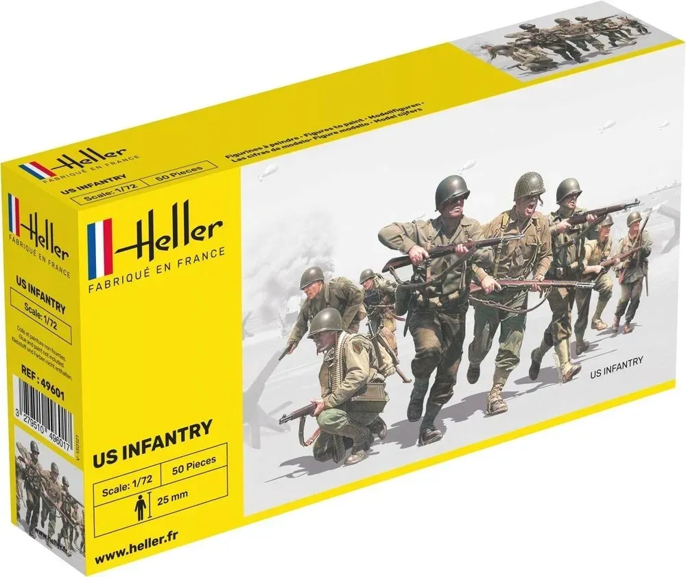 heller-49601-us-infantry-1-72-material-tworzywo-sztuczne