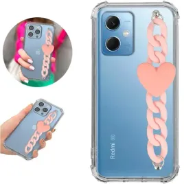 etui-do-xiaomi-redmi-note-12-5g-ochronne-antishock-rozowy-lancuszek-serce