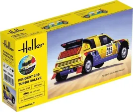 heller-56189-starter-set-peugeot-205-turbo-rally-1-43